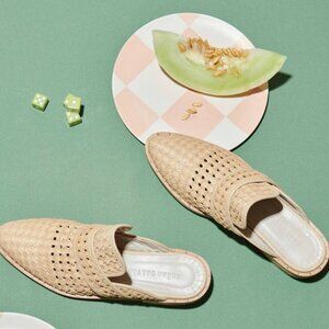 Freda Salvador Keen woven mules - size 8.5